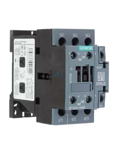 Contactor Siemens 3rt20241ah00 5,5kw, 1na+1nc, 48v 50hz, s0